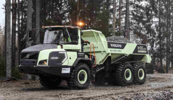Volvo Alista Su Primer Vehiculo De Construccion Impulsado Por Hidrogeno