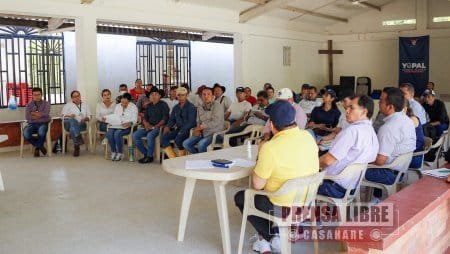 Alcaldía de yopal asumió compromisos con comunidades de mata de limón