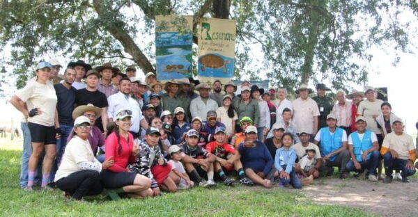 400 tortugas liberadas en el estero el mangón, reserva la esperanza